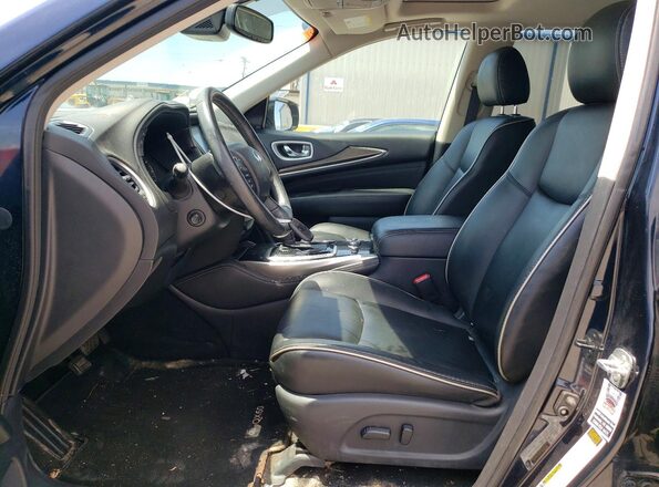 5N1DL0MN6LC514609 2020 INFINITI QX60 Blue Vista interior delantera