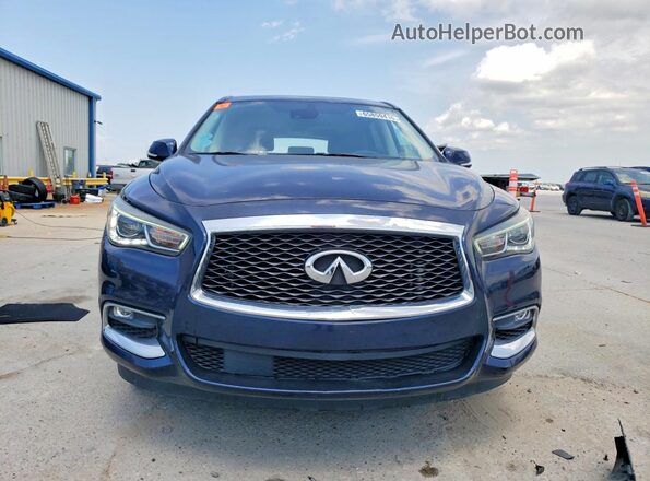 5N1DL0MN6LC514609 2020 INFINITI QX60 Blue Vista frontal