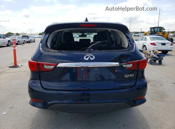 5N1DL0MN6LC514609 2020 INFINITI QX60 Blue Vista trasera