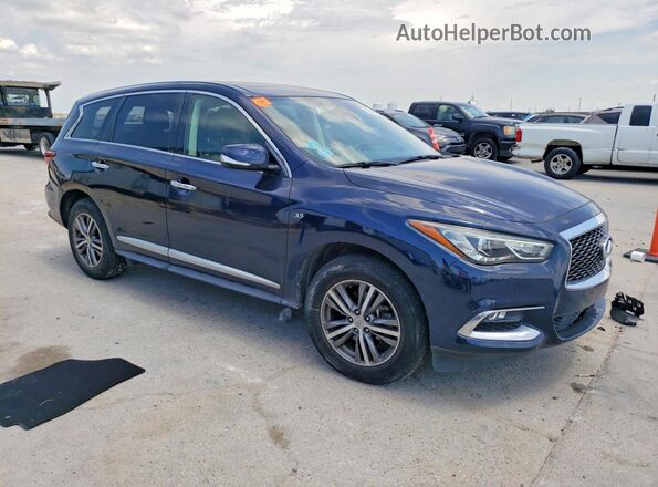 5N1DL0MN6LC514609 2020 INFINITI QX60 Blue Delantero derecho