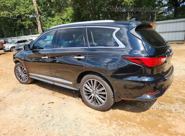 5N1DL0MN7HC507109 2017 INFINITI QX60 Black Tył lewy