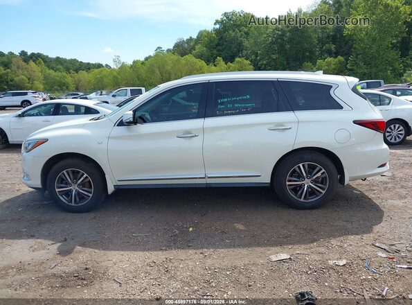 5N1DL0MN7HC524329 2017 INFINITI QX60 White Панорамний вид салону 360°
