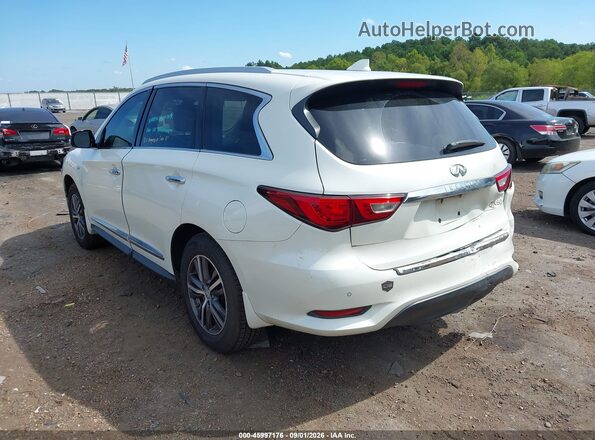 5N1DL0MN7HC524329 2017 INFINITI QX60 White Задня ліва чверть