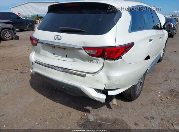 5N1DL0MN7HC524329 2017 INFINITI QX60 White Вид спереду