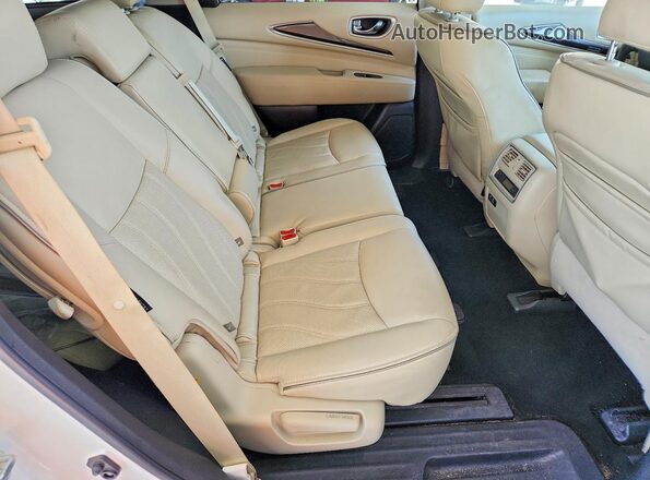 5N1DL0MN7LC516398 2020 INFINITI QX60 White Вид задньої частини салону