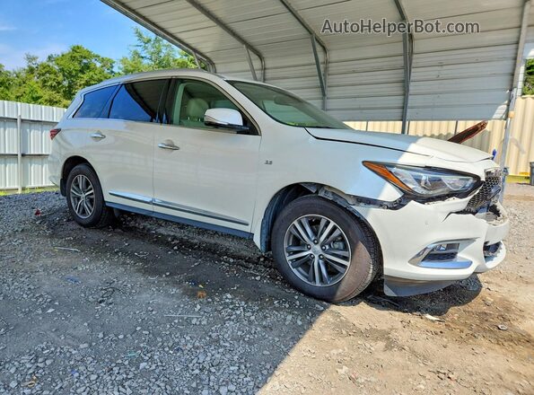 5N1DL0MN7LC516398 2020 INFINITI QX60 White Передня права чверть