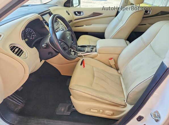 5N1DL0MN7LC516398 2020 INFINITI QX60 White Вид салону спереду