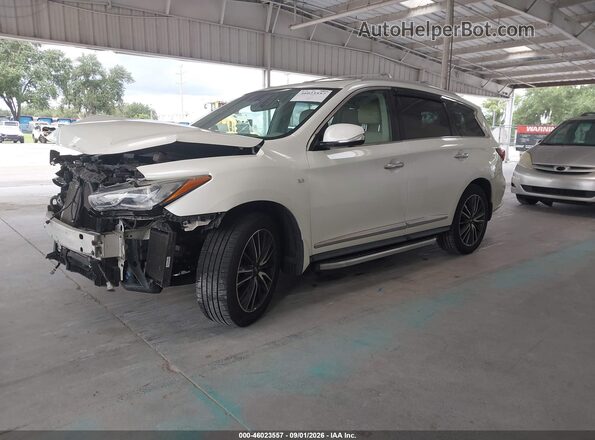 5N1DL0MN8JC502720 2018 INFINITI QX60 White Передня ліва чверть