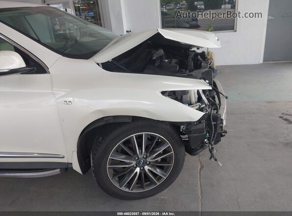 5N1DL0MN8JC502720 2018 INFINITI QX60 White Вид спереду