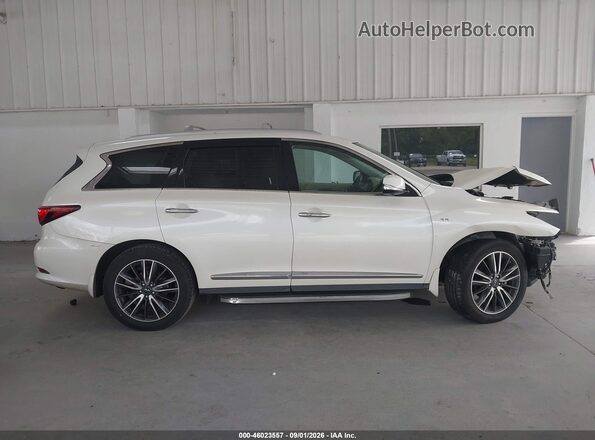 5N1DL0MN8JC502720 2018 INFINITI QX60 White Панорамний вид салону 360°