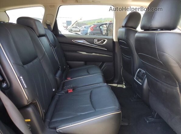 5N1DL0MN8JC518447 2018 INFINITI QX60 Silver Вид задньої частини салону