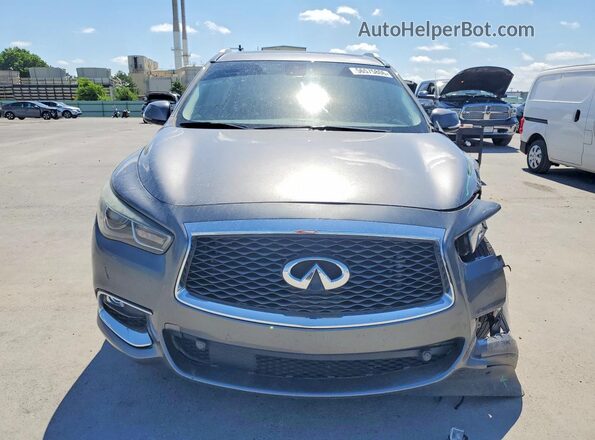 5N1DL0MN8JC518447 2018 INFINITI QX60 Silver Вид спереду