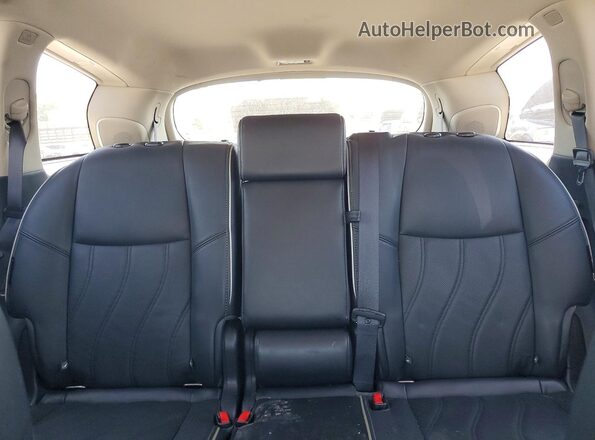5N1DL0MN8JC518447 2018 INFINITI QX60 Silver Вид задніх сидінь