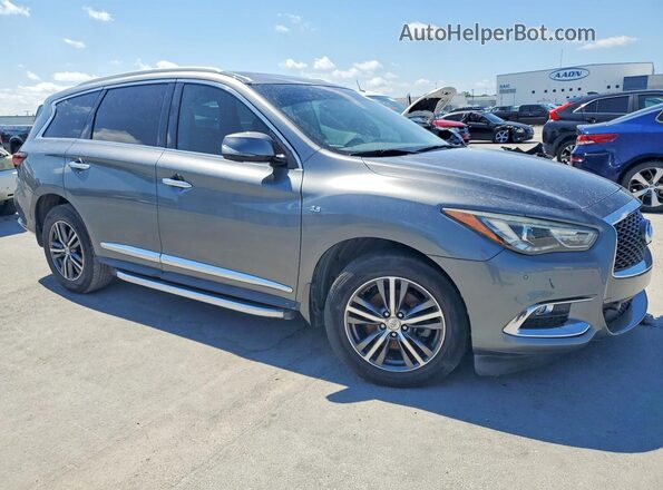 5N1DL0MN8JC518447 2018 INFINITI QX60 Silver Передня права чверть
