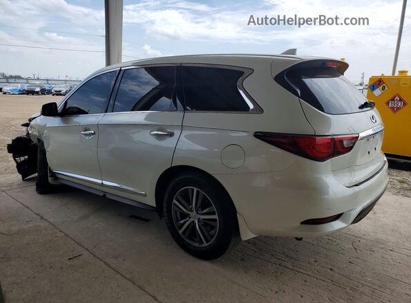 5N1DL0MN9KC569540 2019 INFINITI QX60 White Задня ліва чверть