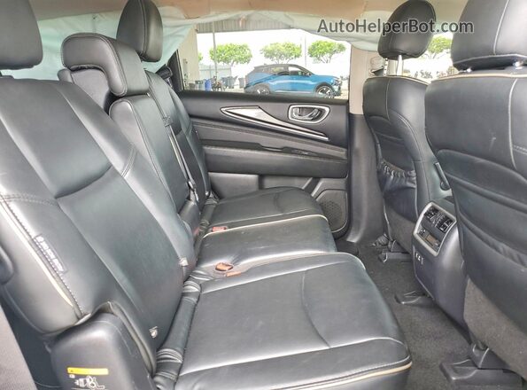 5N1DL0MN9KC569540 2019 INFINITI QX60 White Вид задньої частини салону
