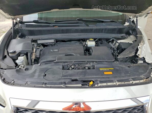 5N1DL0MN9KC569540 2019 INFINITI QX60 White Вид підкапотного простору