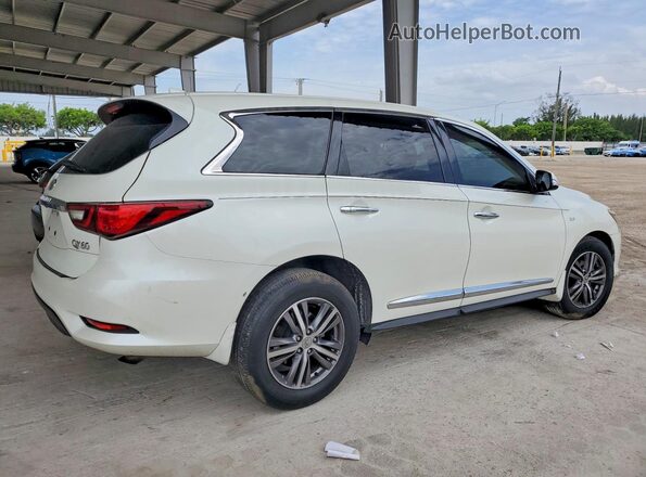 5N1DL0MN9KC569540 2019 INFINITI QX60 White Задня права чверть