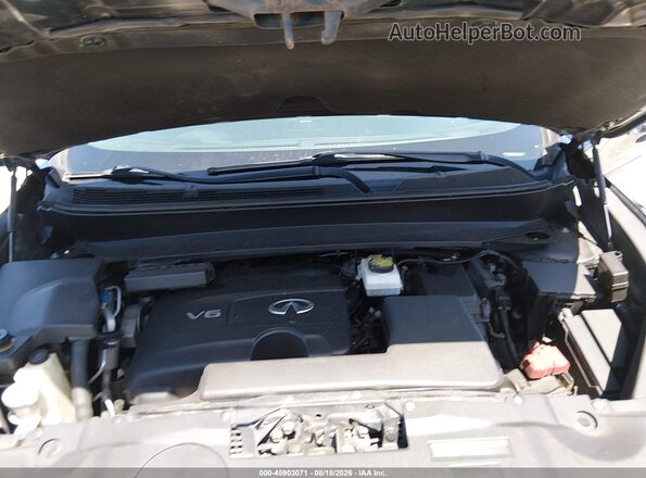 5N1DL0MNXHC549063 2017 INFINITI QX60 Black Widok z tyłu
