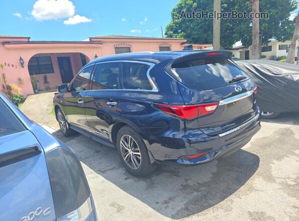 5N1DL0MNXJC512178 2018 INFINITI QX60 Brown Rear right