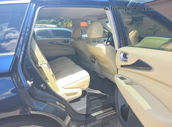 5N1DL0MNXJC512178 2018 INFINITI QX60 Brown Rear view