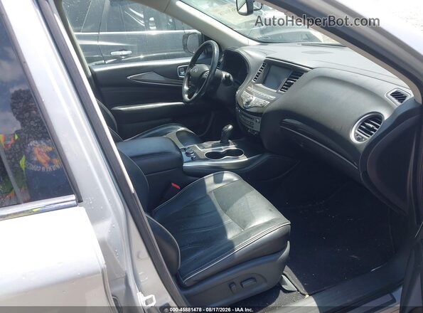 5N1DL0MNXJC533595 2018 INFINITI QX60 Silver Vista interior delantera