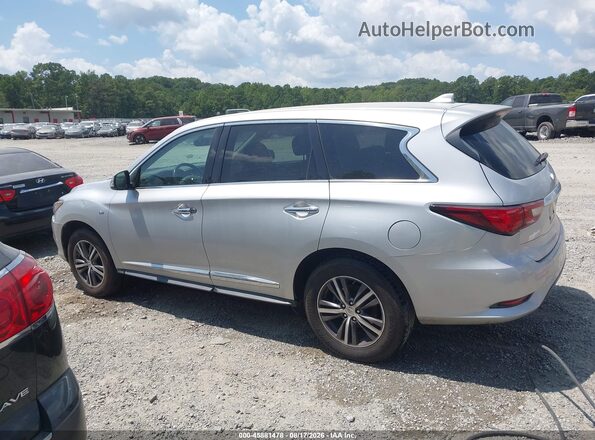 5N1DL0MNXJC533595 2018 INFINITI QX60 Silver Vista interior de 360 grados