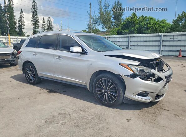 5N1DL0MNXKC503692 2019 INFINITI QX60 Silver Передня права чверть