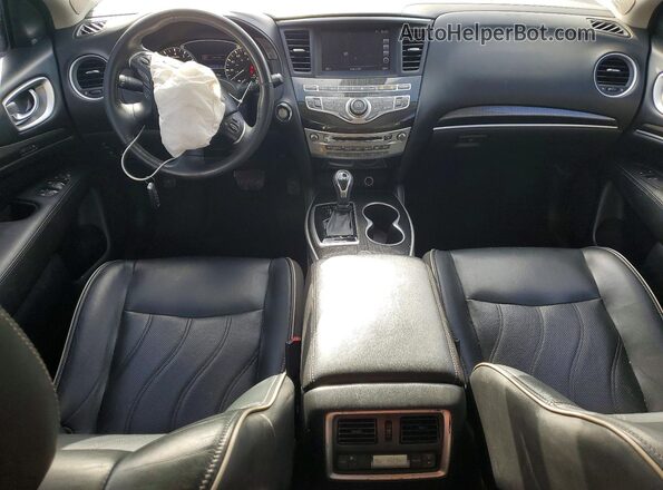 5N1DL0MNXKC503692 2019 INFINITI QX60 Silver Вид панелі приладів