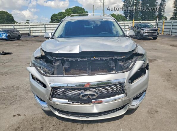 5N1DL0MNXKC503692 2019 INFINITI QX60 Silver Вид спереду
