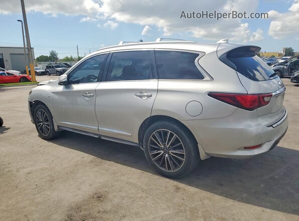 5N1DL0MNXKC503692 2019 INFINITI QX60 Silver Задня ліва чверть