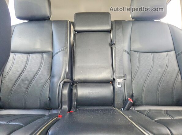 5N1DL0MNXKC503692 2019 INFINITI QX60 Silver Вид задніх сидінь