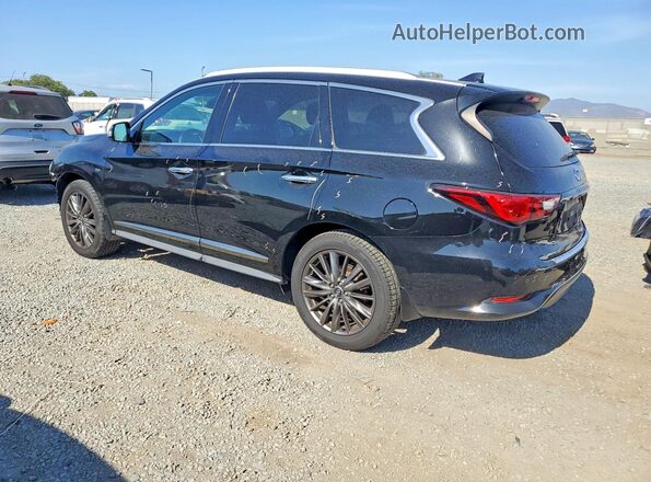 5N1DL0MNXLC534541 2020 INFINITI QX60 Black Rear left