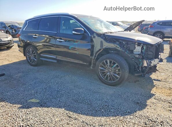 5N1DL0MNXLC534541 2020 INFINITI QX60 Black Front right