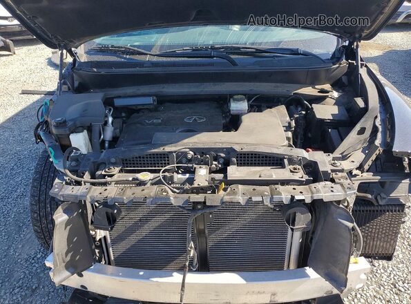 5N1DL0MNXLC534541 2020 INFINITI QX60 Black Engine compartment view