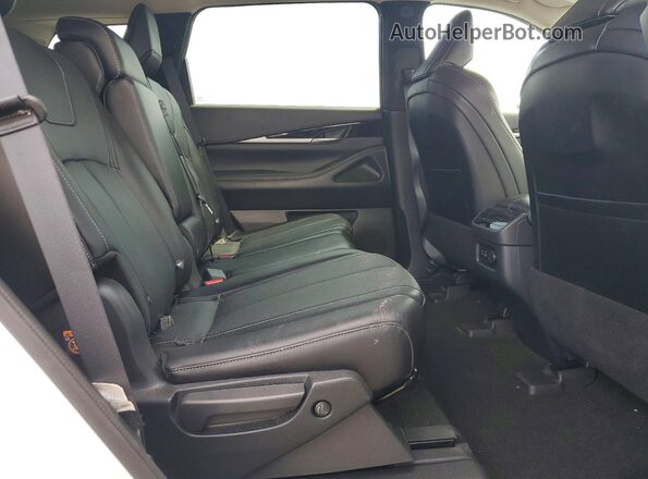 5N1DL1ES8RC355580 2024 INFINITI QX60 White Вид задньої частини салону