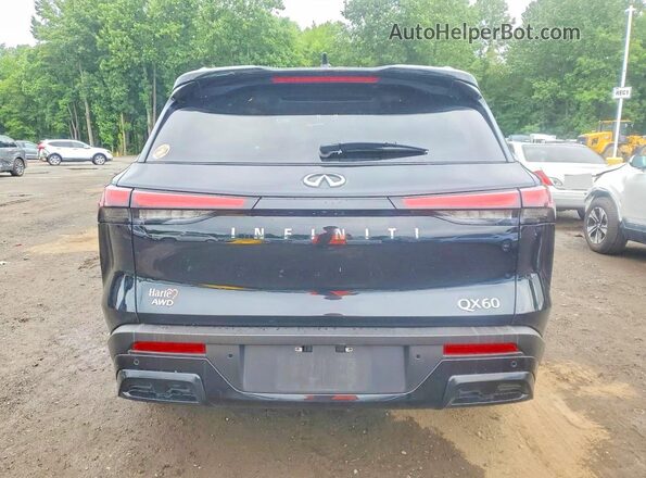 5N1DL1FS1RC354687 2024 INFINITI QX60 Black Vista trasera