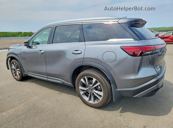 5N1DL1FS3RC357154 2024 INFINITI QX60 Gray Rear left