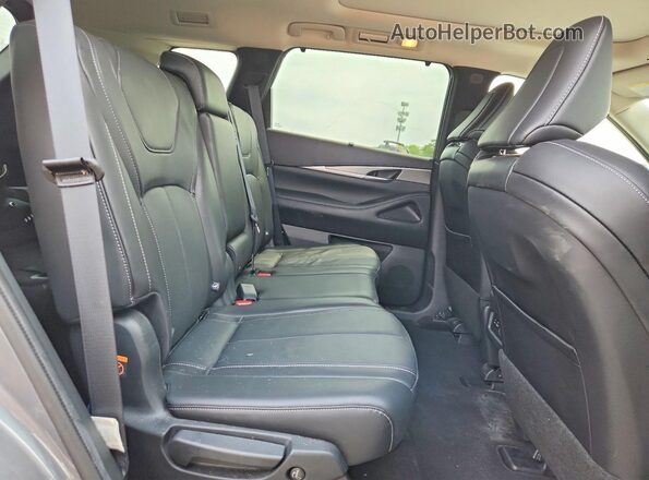 5N1DL1FS3RC357154 2024 INFINITI QX60 Gray Rear interior view