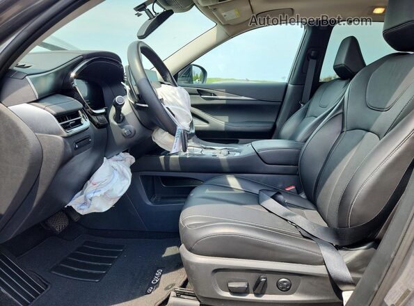 5N1DL1FS3RC357154 2024 INFINITI QX60 Gray Front interior view