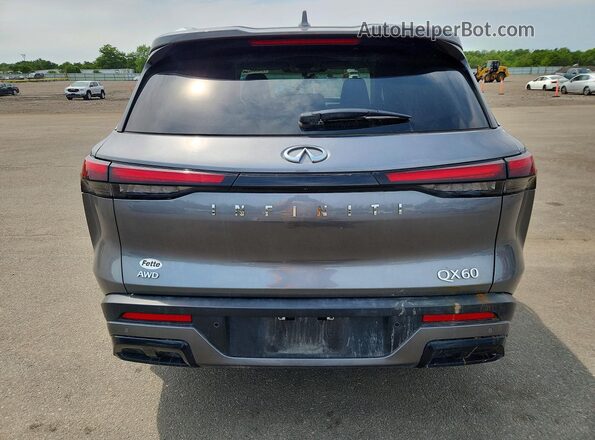 5N1DL1FS3RC357154 2024 INFINITI QX60 Gray Rear view