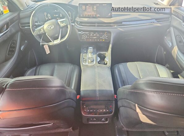 5N1DL1GS1PC372604 2023 INFINITI QX60 Tan Вид панелі приладів