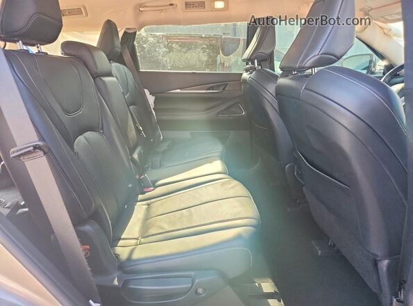 5N1DL1GS1PC372604 2023 INFINITI QX60 Tan Вид задніх сидінь