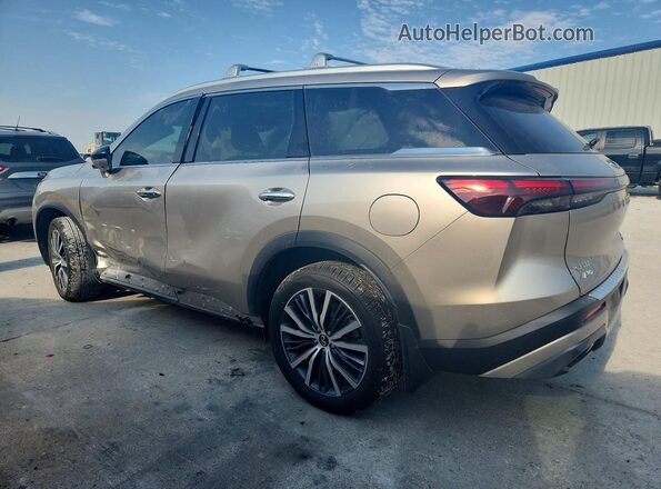 5N1DL1GS1PC372604 2023 INFINITI QX60 Tan Задня ліва чверть