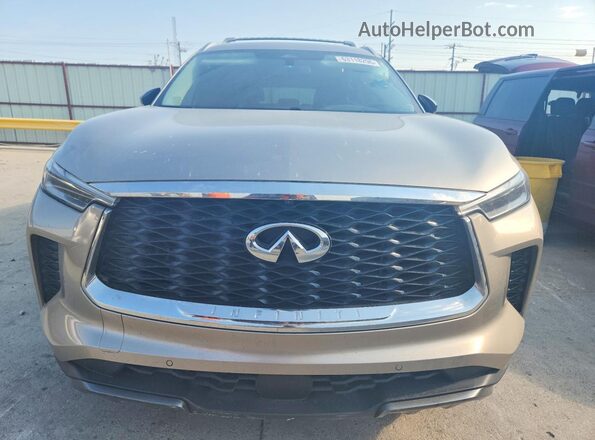 5N1DL1GS1PC372604 2023 INFINITI QX60 Tan Вид спереду