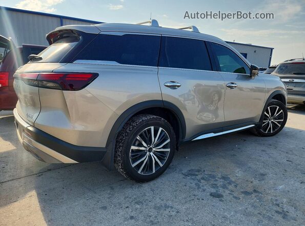 5N1DL1GS1PC372604 2023 INFINITI QX60 Tan Задня права чверть