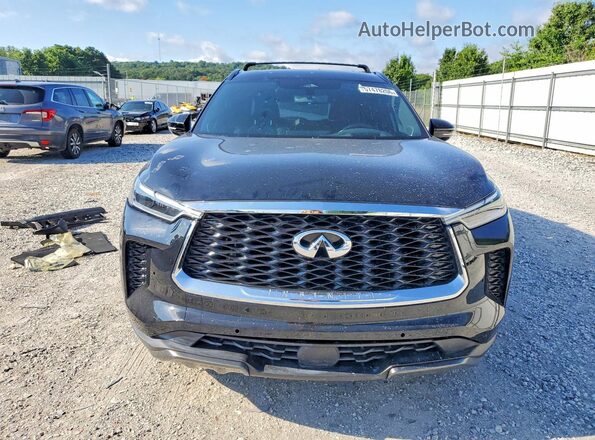 5N1DL1HU0PC372044 2023 INFINITI QX60 Black Вид спереду