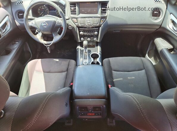 5N1DR2AM0LC645511 2020 NISSAN PATHFINDER Silver Widok deski rozdzielczej
