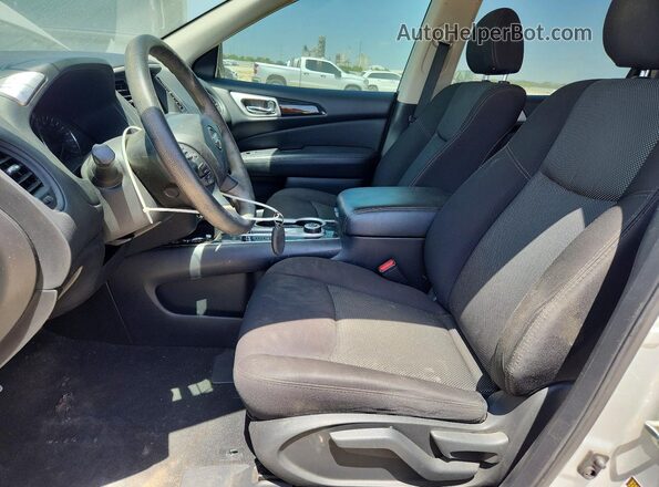 5N1DR2AM0LC645511 2020 NISSAN PATHFINDER Silver Widok wnętrza z przodu