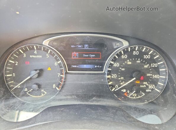 5N1DR2AM0LC645511 2020 NISSAN PATHFINDER Silver Widok zestawu wskaźników